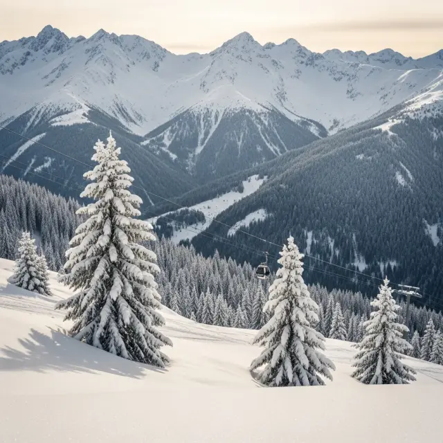 Verse sneeuwval in Franse berggebieden verwacht dit weekend