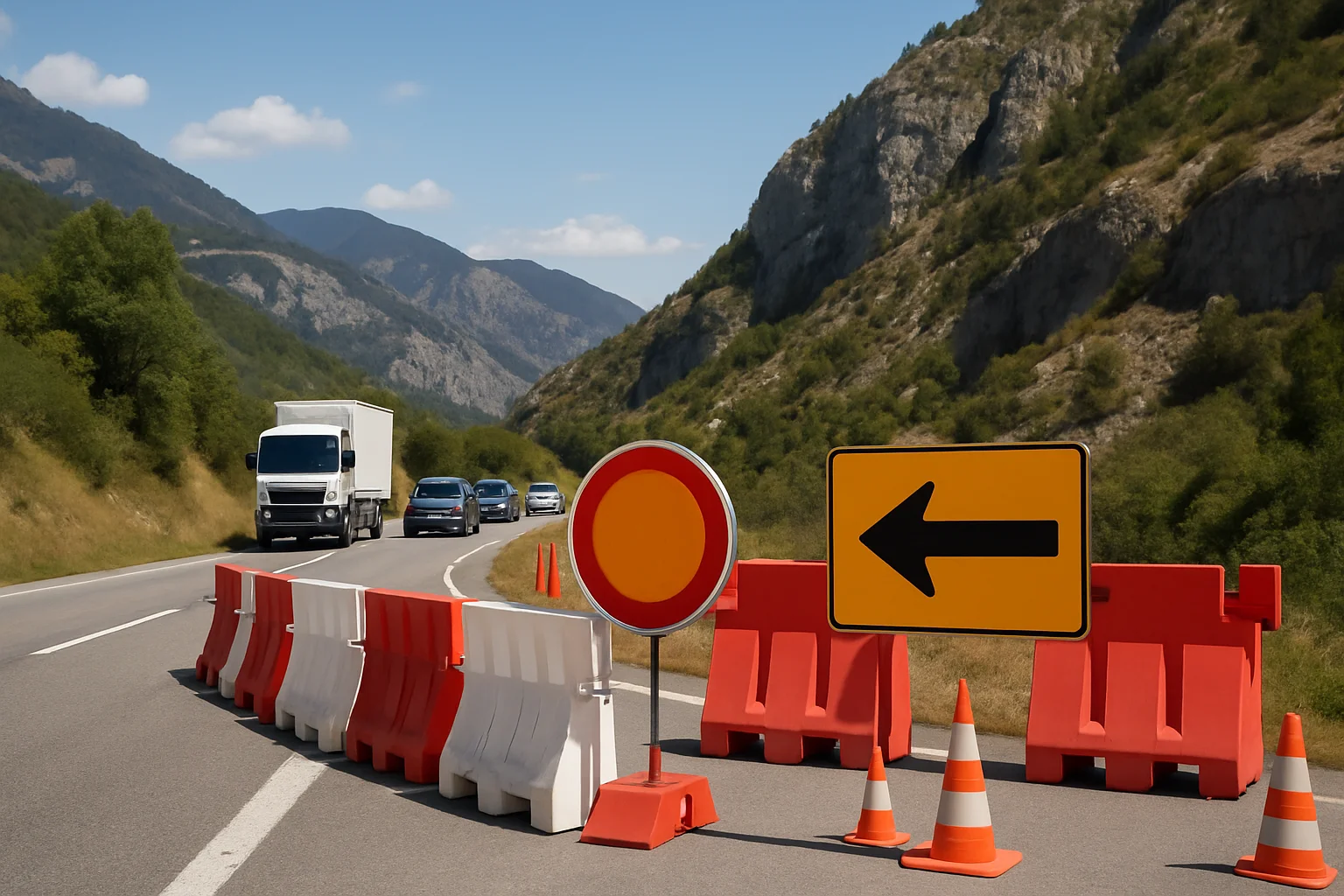 Twee maanden sluiting RN 202 tussen Nice en Digne zorgt voor omleidingen en langere reistijden