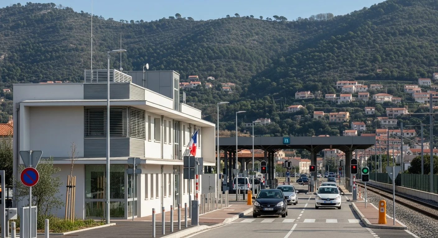Nieuw grenspostgebouw bij Menton-Vintimille moet controles soepeler laten verlopen