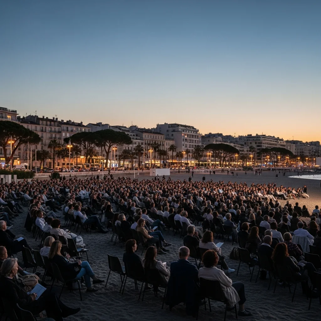 Cinéma de la plage in Cannes dit jaar voor iedereen gratis toegankelijk