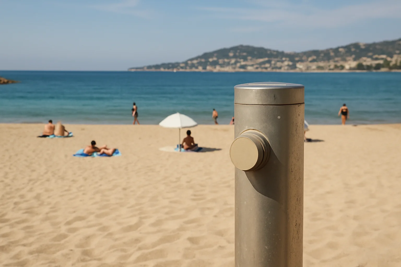 Stranddouches in delen van Alpes-Maritimes gesloten wegens waterbeperkingen