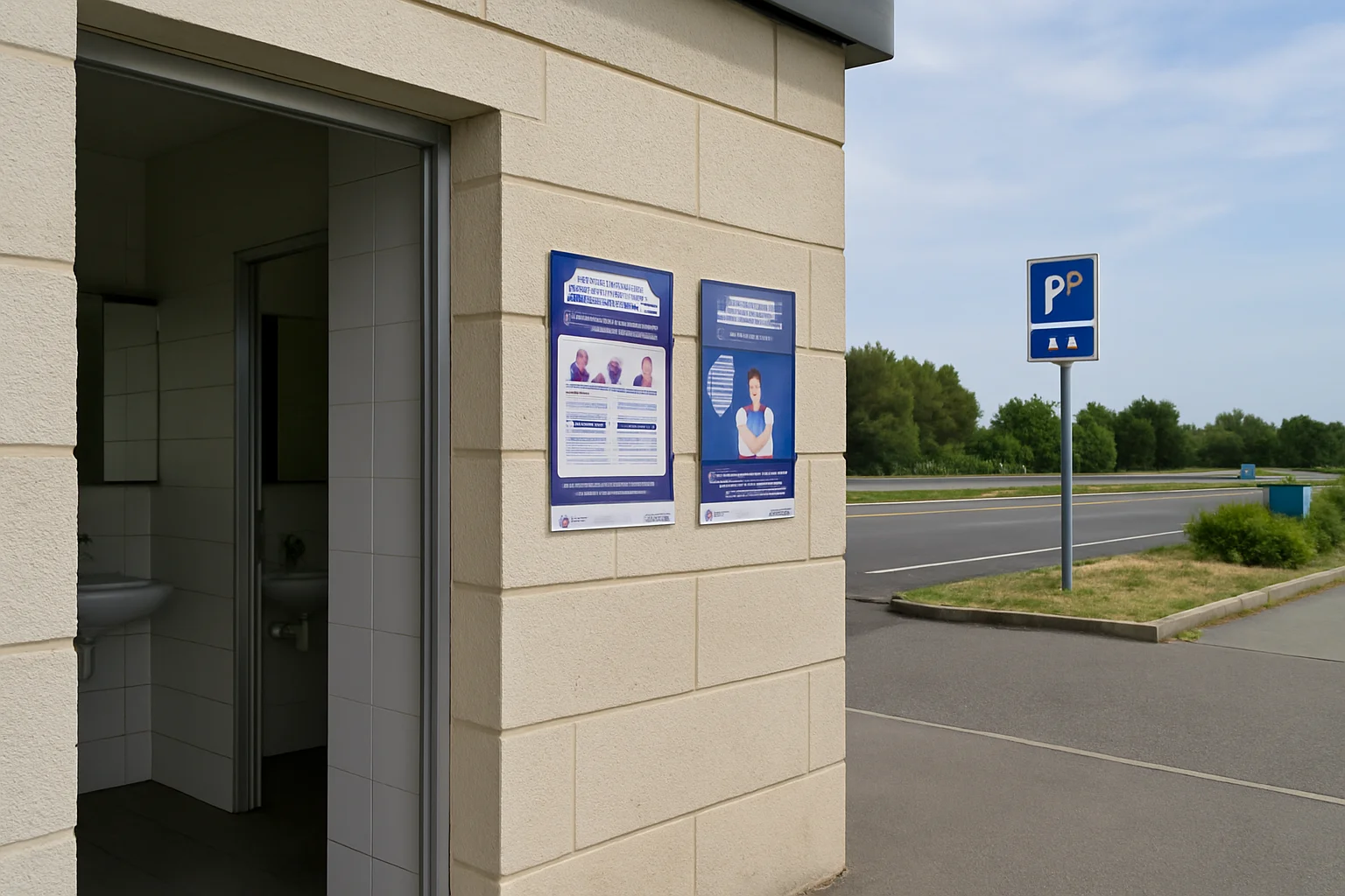 Nieuwe voorlichtingscampagne over veiligheid op Franse snelwegparkings zichtbaar gestart