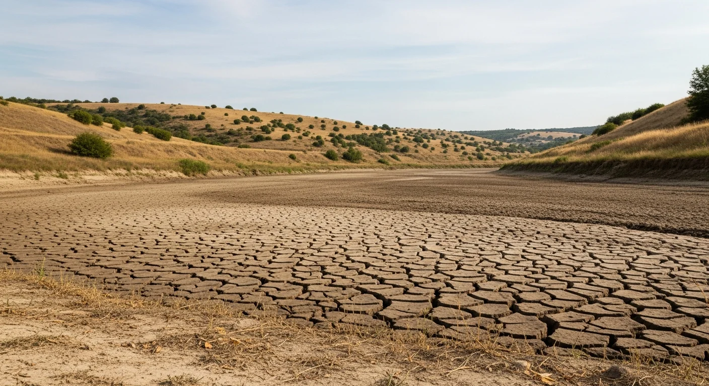 Historische droogte treft Frankrijk: rivieren en grondwater op dieptepunt