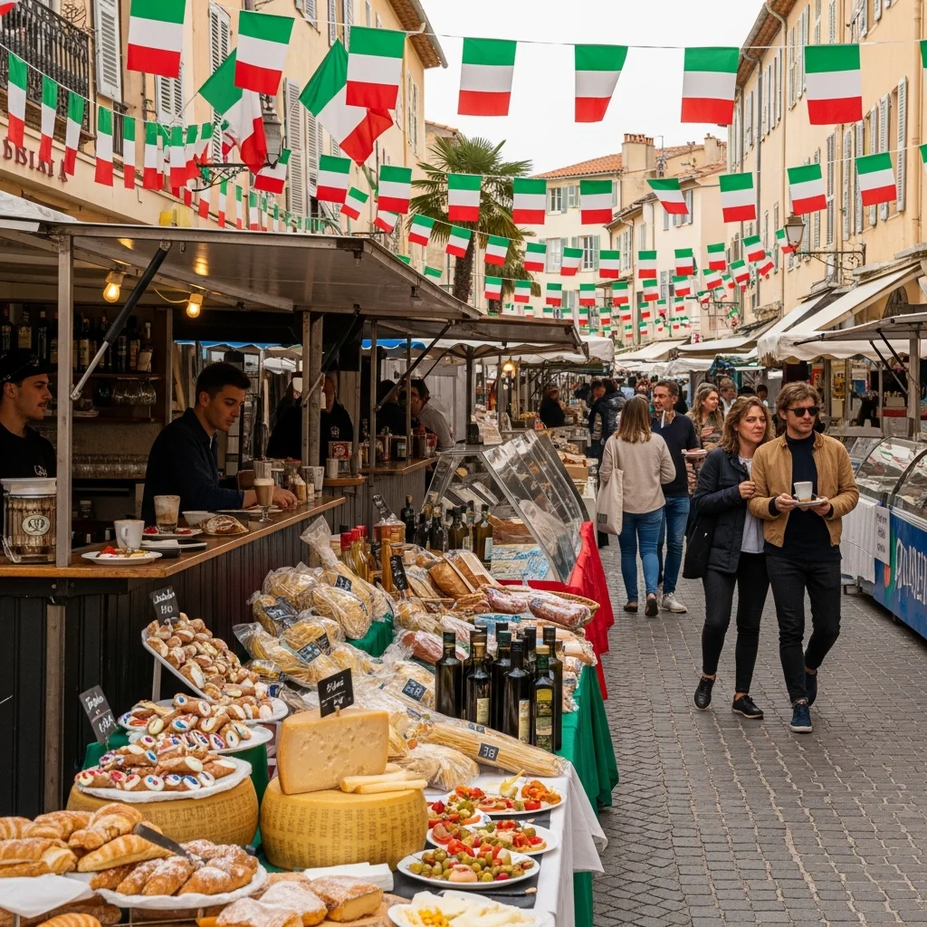 Italiaans feest kleurt straten van Sainte-Maxime dit weekend