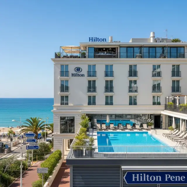 Hilton opent splinternieuw viersterrenhotel aan Côte d’Azur