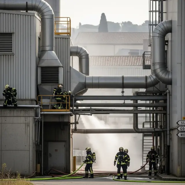 Ammoniaklek bij fabriek in Maubourguet, drie werknemers uit voorzorg naar ziekenhuis