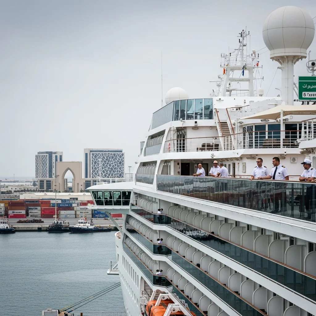 Duizenden toeristen vast op cruiseschepen in het Midden-Oosten door conflict
