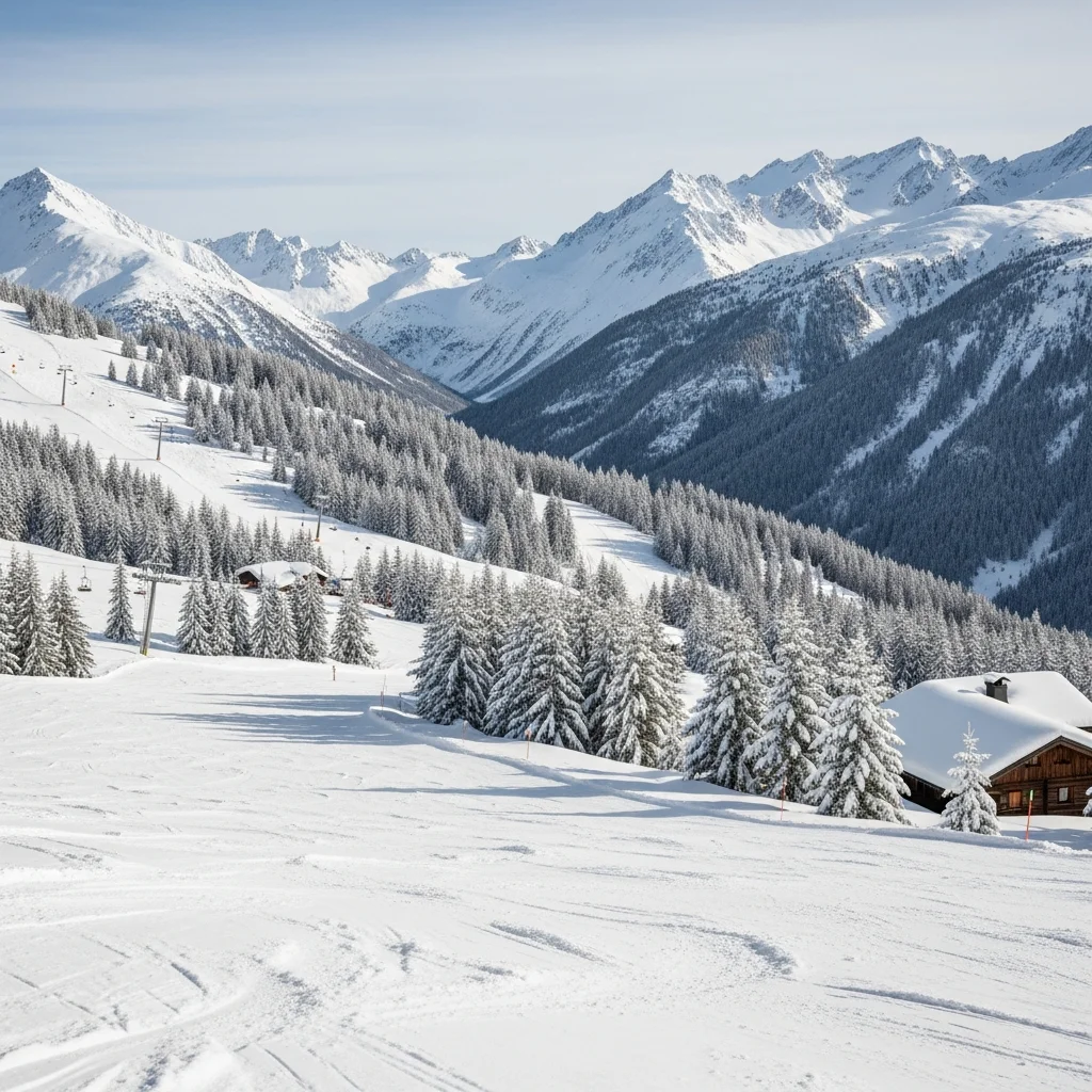 Gunstige sneeuwcondities voor skigebieden in Franse Alpen en Pyreneeën bevestigd