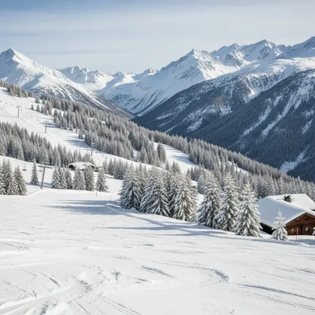 Gunstige sneeuwcondities voor skigebieden in Franse Alpen en Pyreneeën bevestigd