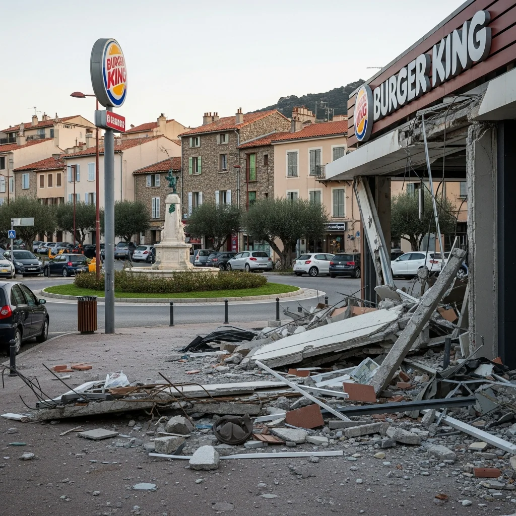 Explosie beschadigt Burger King in aanbouw op Corsica, onderzoek ingesteld