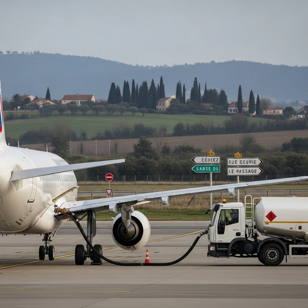 Forse zorgen over mogelijk kerosinetekort door verstoring aanvoer in Frankrijk
