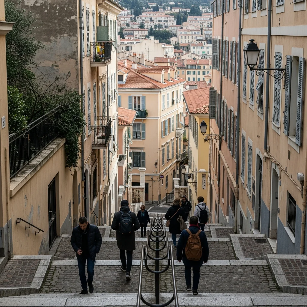 Traproutes in Nice dagelijks alternatief bij druk en vertragingen