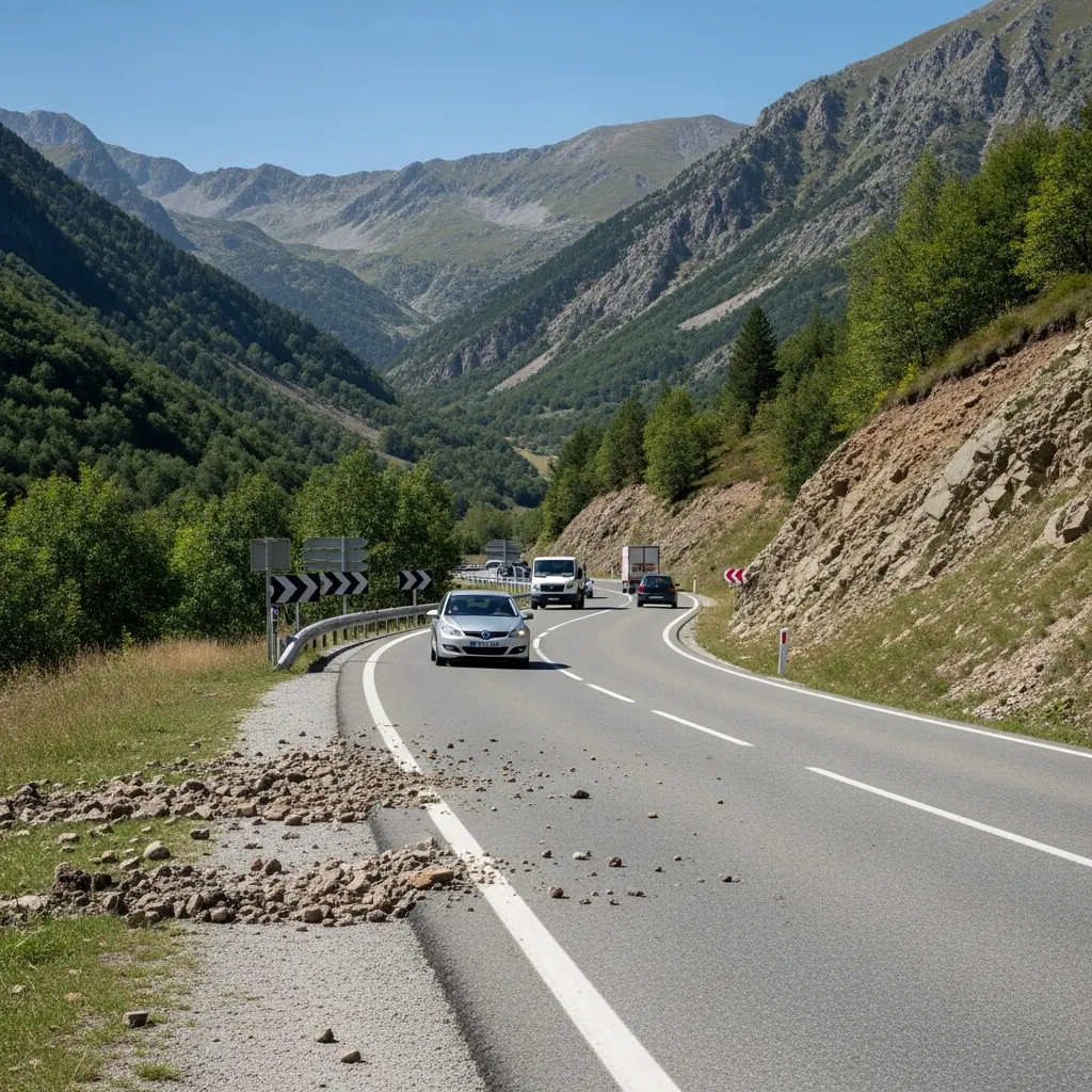 Belangrijke toegang tot Andorra via RN20 weer open na zes weken afsluiting