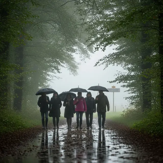 Regenachtig Hemelvaartsweekend beïnvloedt vakantieplannen in Frankrijk