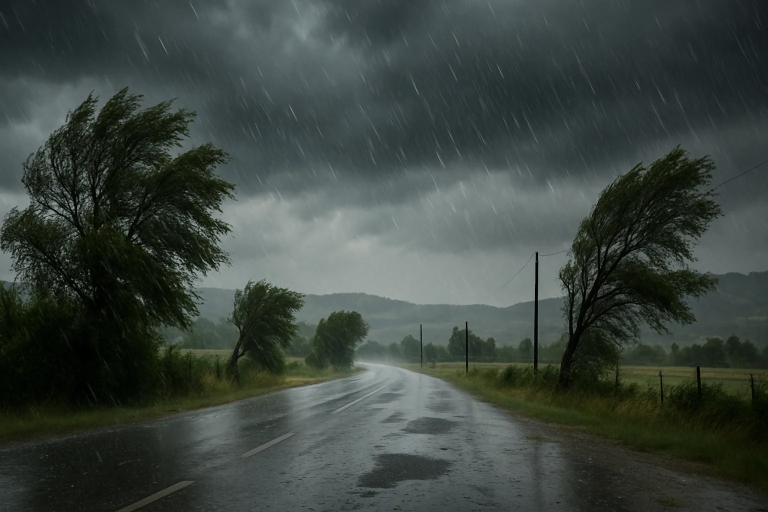 Noodweerwaarschuwing voor de Var: zware wind, hagel en overstromingsrisico op dinsdag