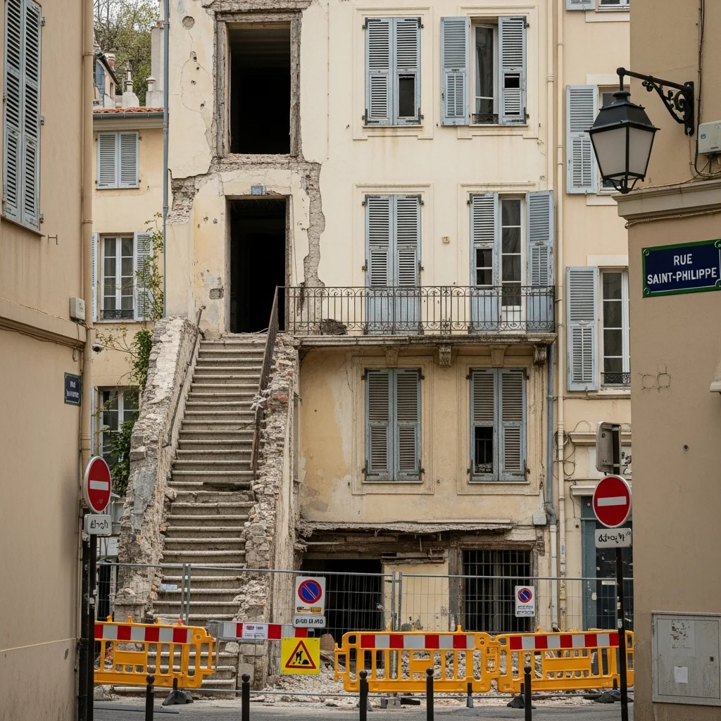 Twee maanden voor herstel na ontruiming van kraakpand in Nice