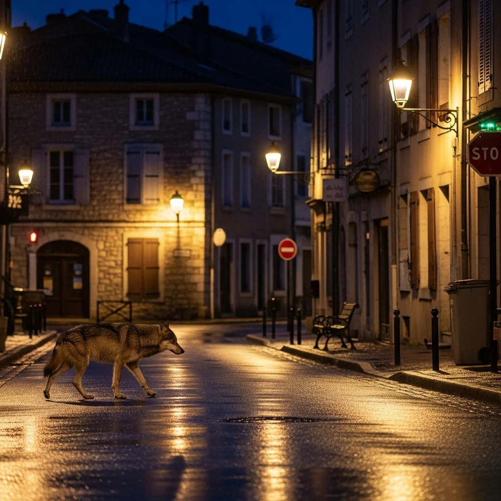 Wolven steeds vaker waargenomen in Franse steden