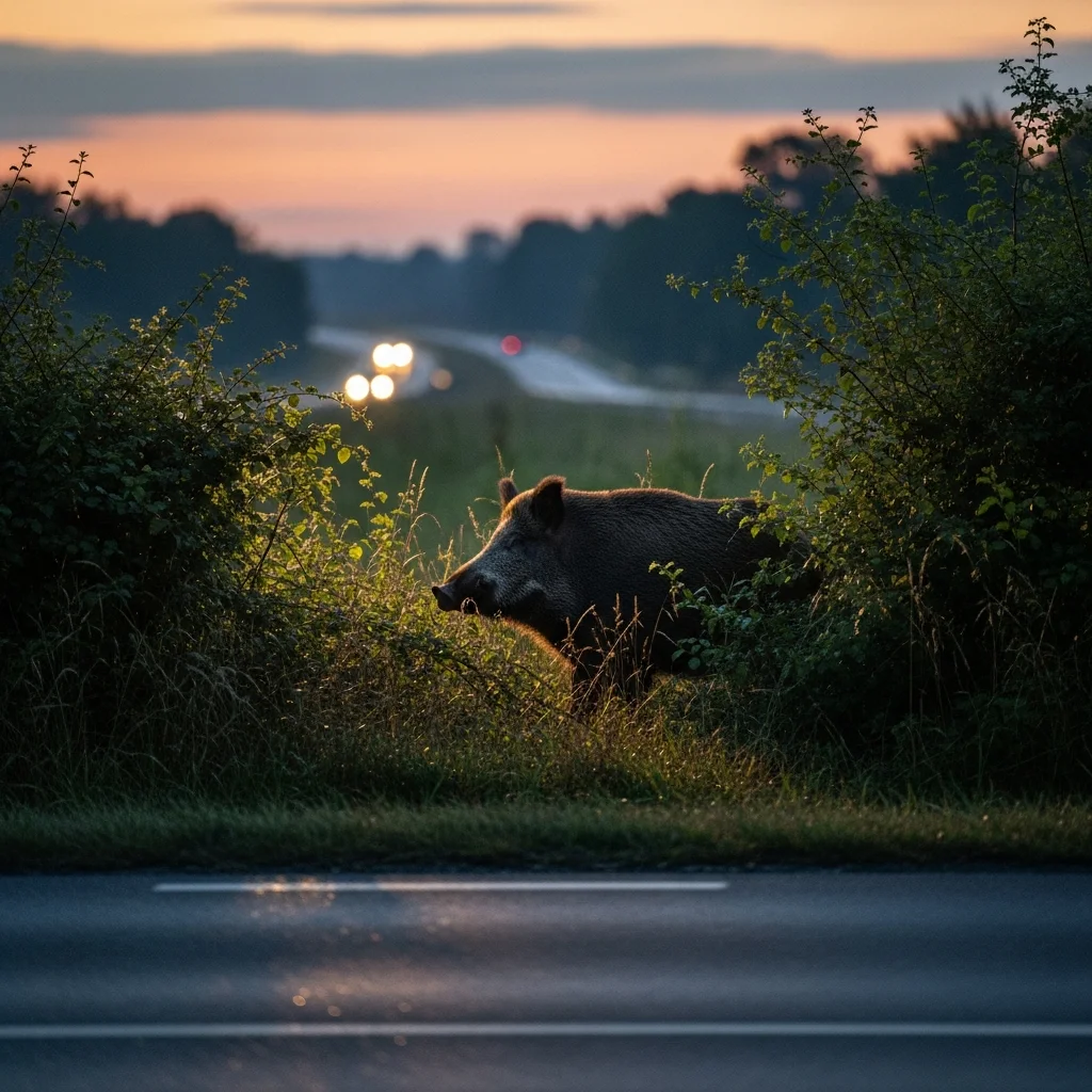 Wilde zwijnen regelmatig gezien langs ringweg Toulouse