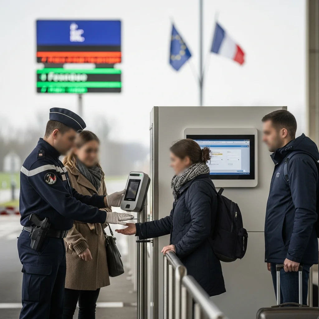 Digitale grenscontrole Frankrijk: EES-systeem vanaf 30 maart volledig van kracht