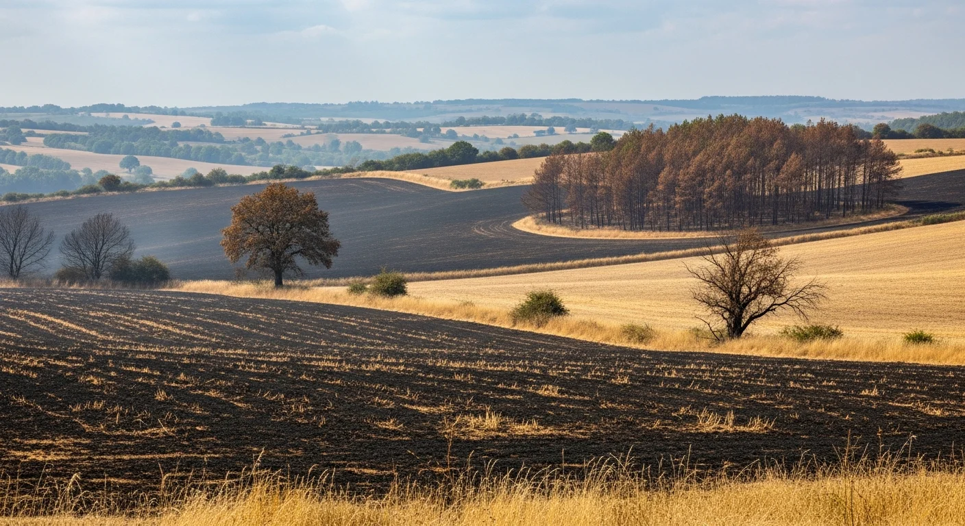 Grote landbouw- en natuurbrand in Loire: 200 hectare verwoest