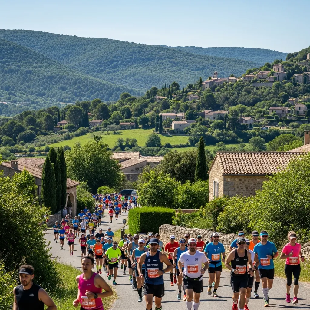 Snelle tijden bij achtste editie van marathon in de Provence verte