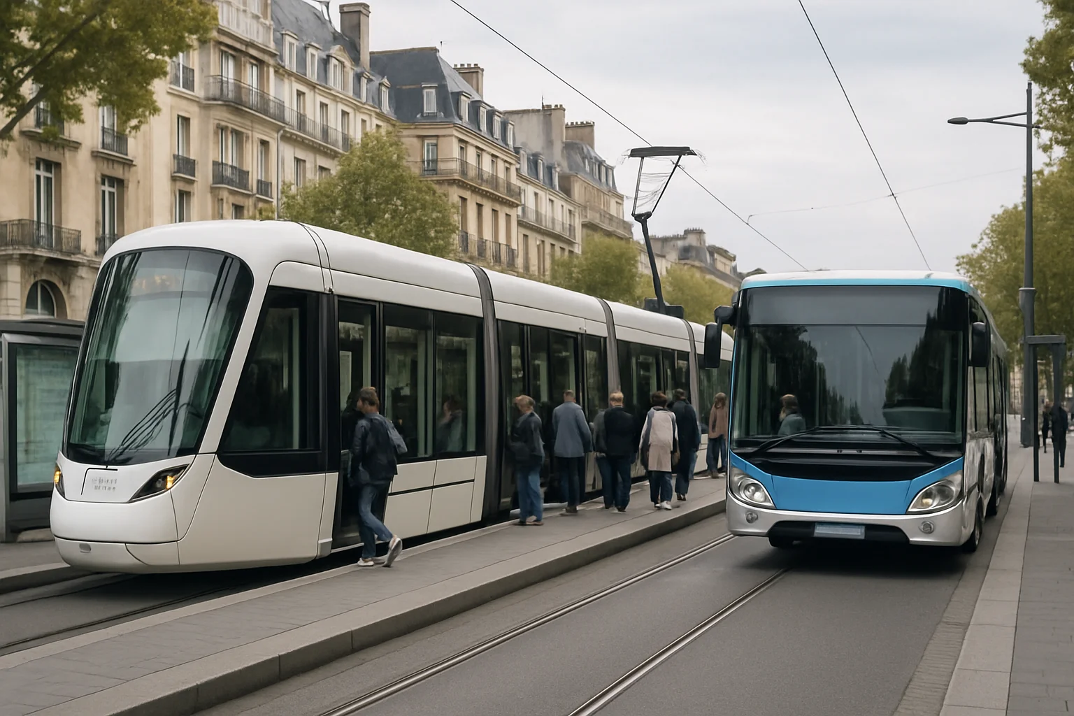 Openbaar vervoer tijdelijk gratis in twee grote Franse regio’s wegens hoge brandstofprijzen