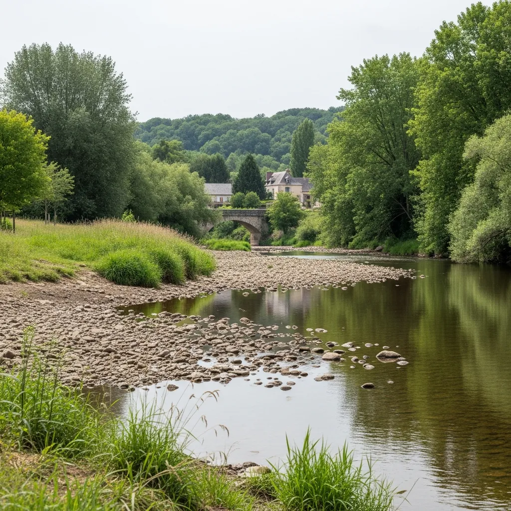 Beperkt gebruik van rivierwater in Frankrijk om ecologisch evenwicht te behouden