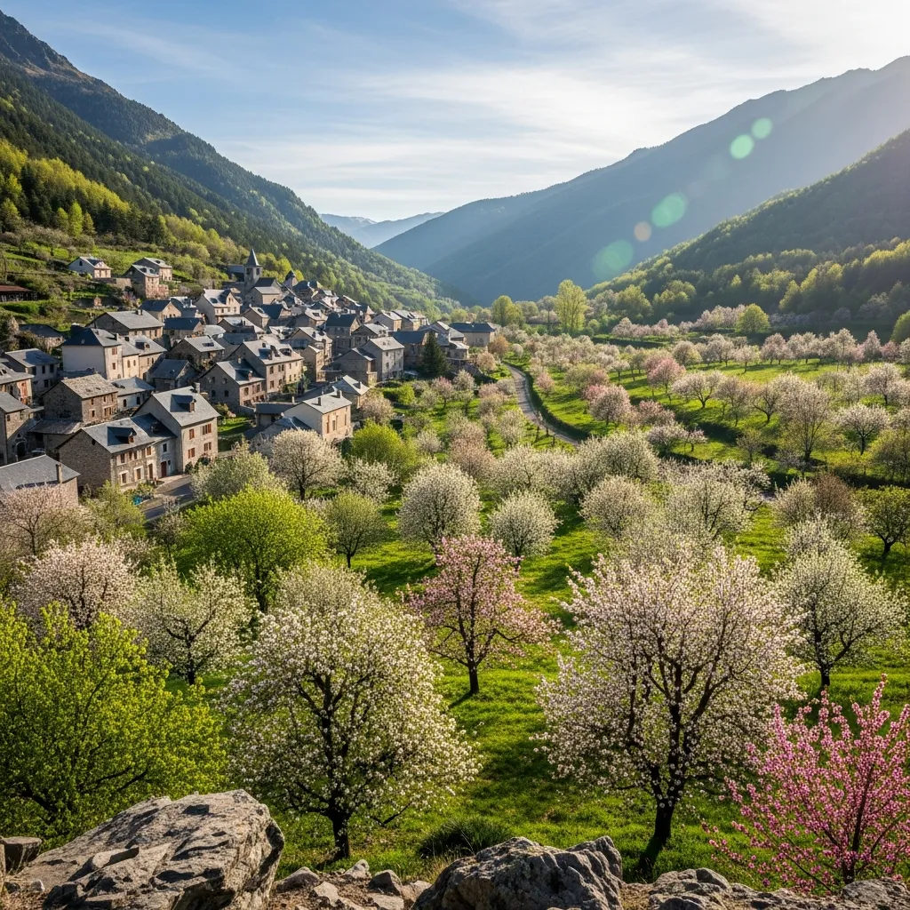 Onderscheidend microklimaat maakt vruchtteelt mogelijk in bergdorp Miolles