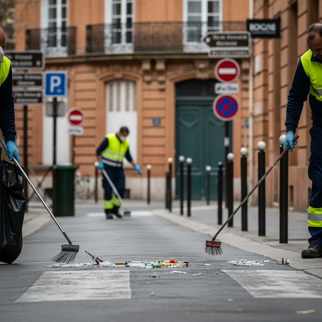 Maatregelen tegen openbare drugsproblematiek in Toulouse