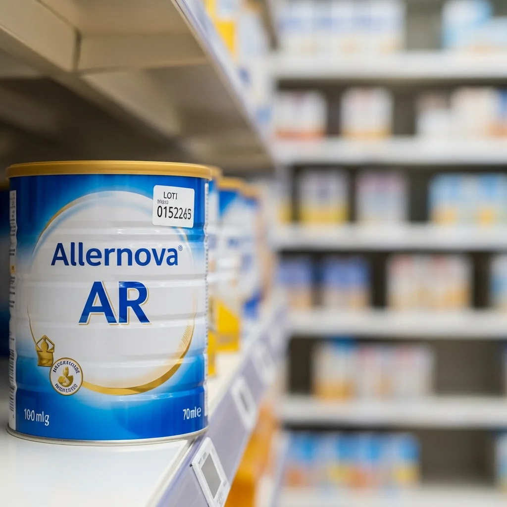 Nieuw recall babymelk Allernova AR na meldingen van ziekenhuisopnames en klachten