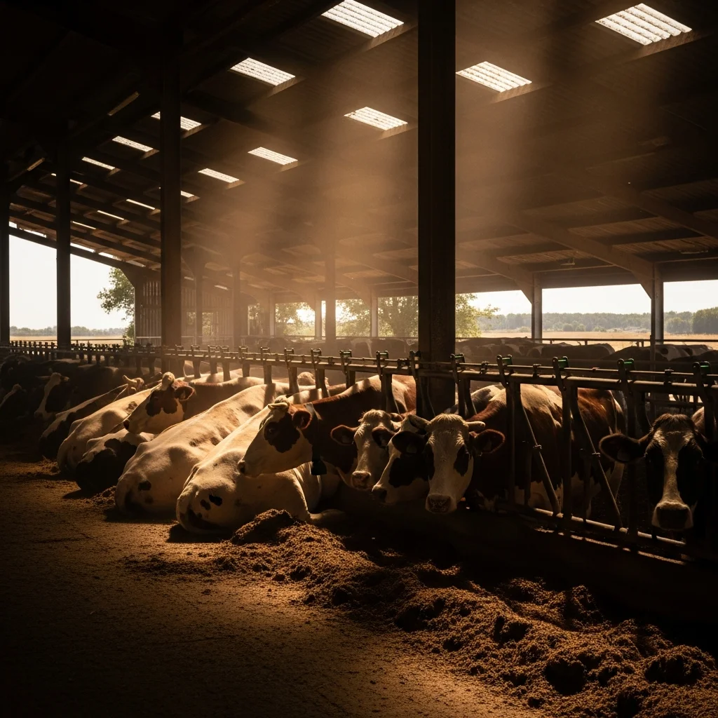 Aanhoudende hittegolf treft Franse melkveehouderij