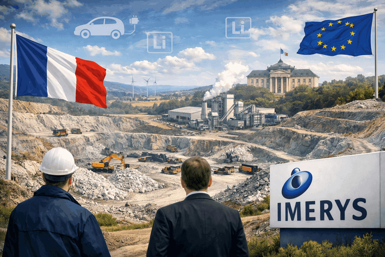 Imerys presenteert strategisch lithiumproject met staatsdeelname in l’Allier