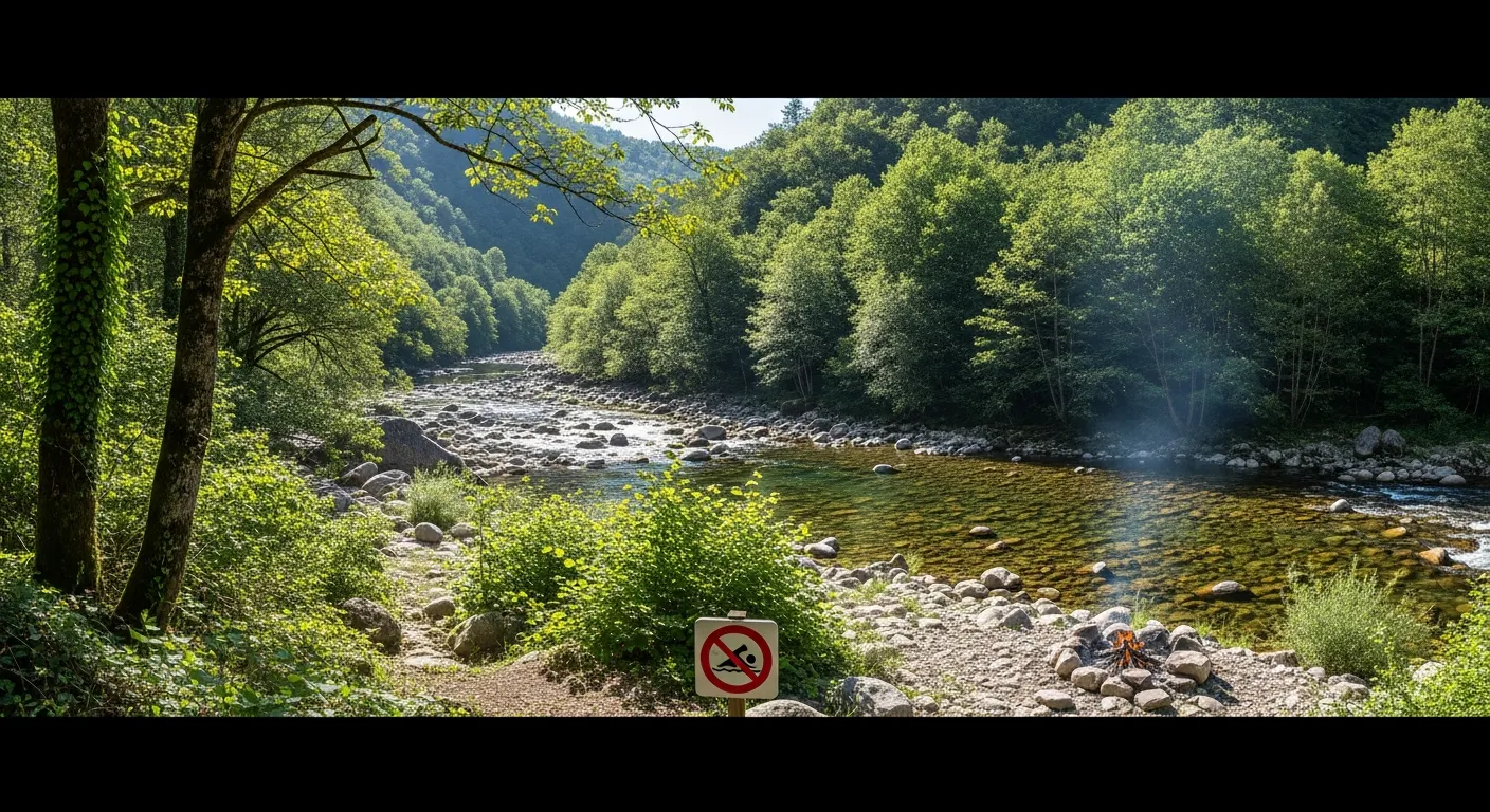 Verscherpt toezicht en handhaving bij verboden zwemmen in Vallon de Redebraus