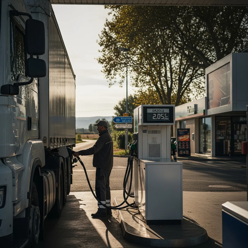 Sterke stijging dieselprijzen zet Franse transporteurs onder druk