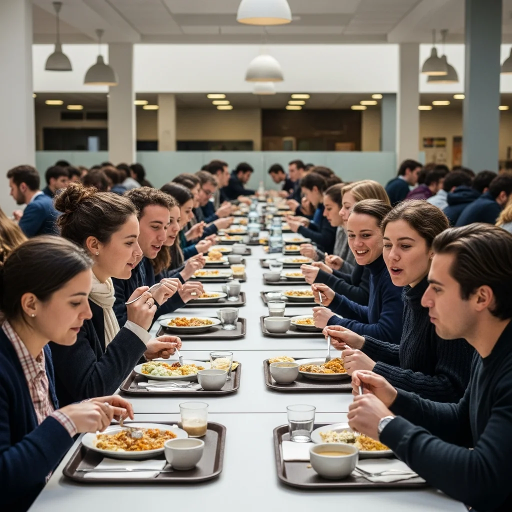 Maaltijden van één euro voor alle studenten vanaf 6 mei bij Franse universiteitsrestaurants