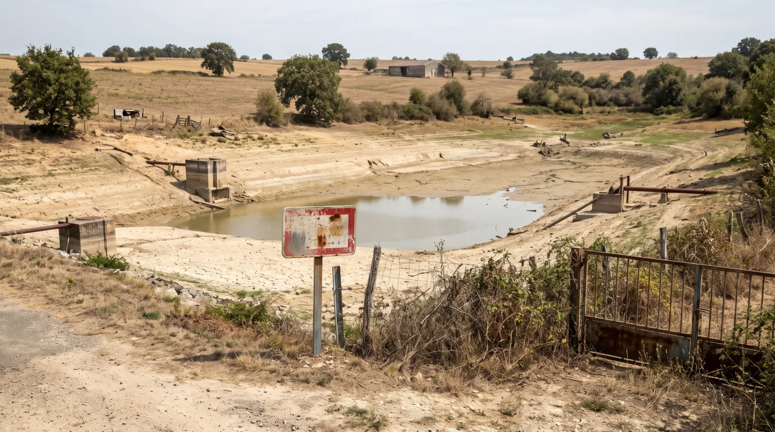 Waterstop dreigt eind oktober in Zuid-Lot-et-Garonne door uitgeputte voorraden