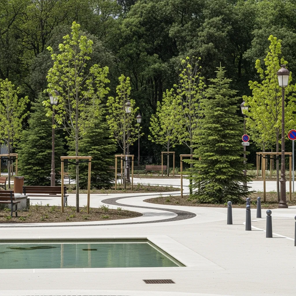 Mandelieu inaugureert drie hectare nieuwe stadsnatuur en vernieuwt centraal plein