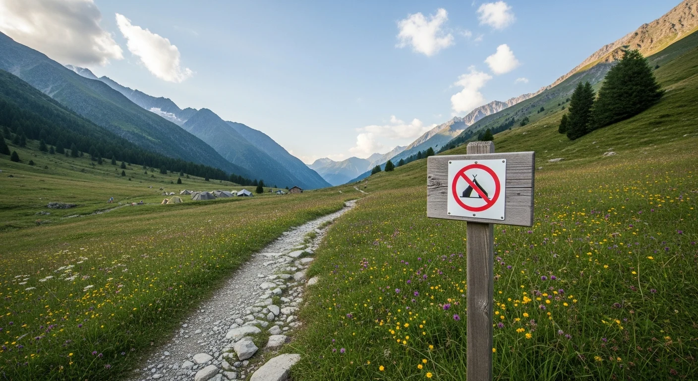 Wildkamperen onder 2.500 meter rond Mont Blanc vanaf deze zomer verboden