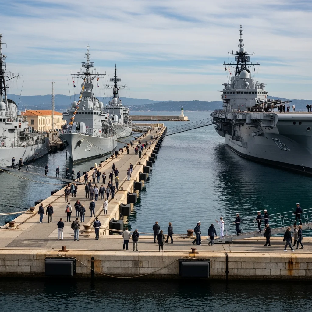 Marinebasis Toulon viert 400-jarig bestaan met open dag voor publiek