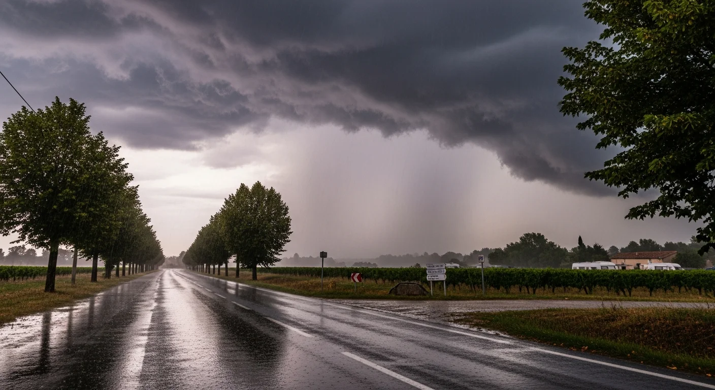 Zeven departementen in Zuidwest-Frankrijk op code oranje voor zwaar onweer en overlast
