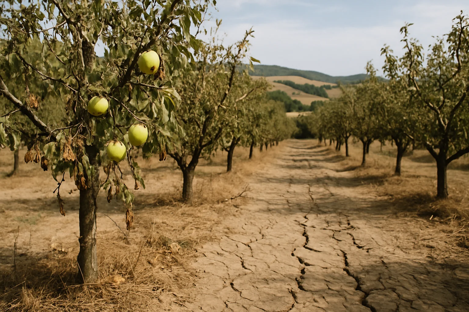 Historisch lage appelopbrengst in Frankrijk door droogte
