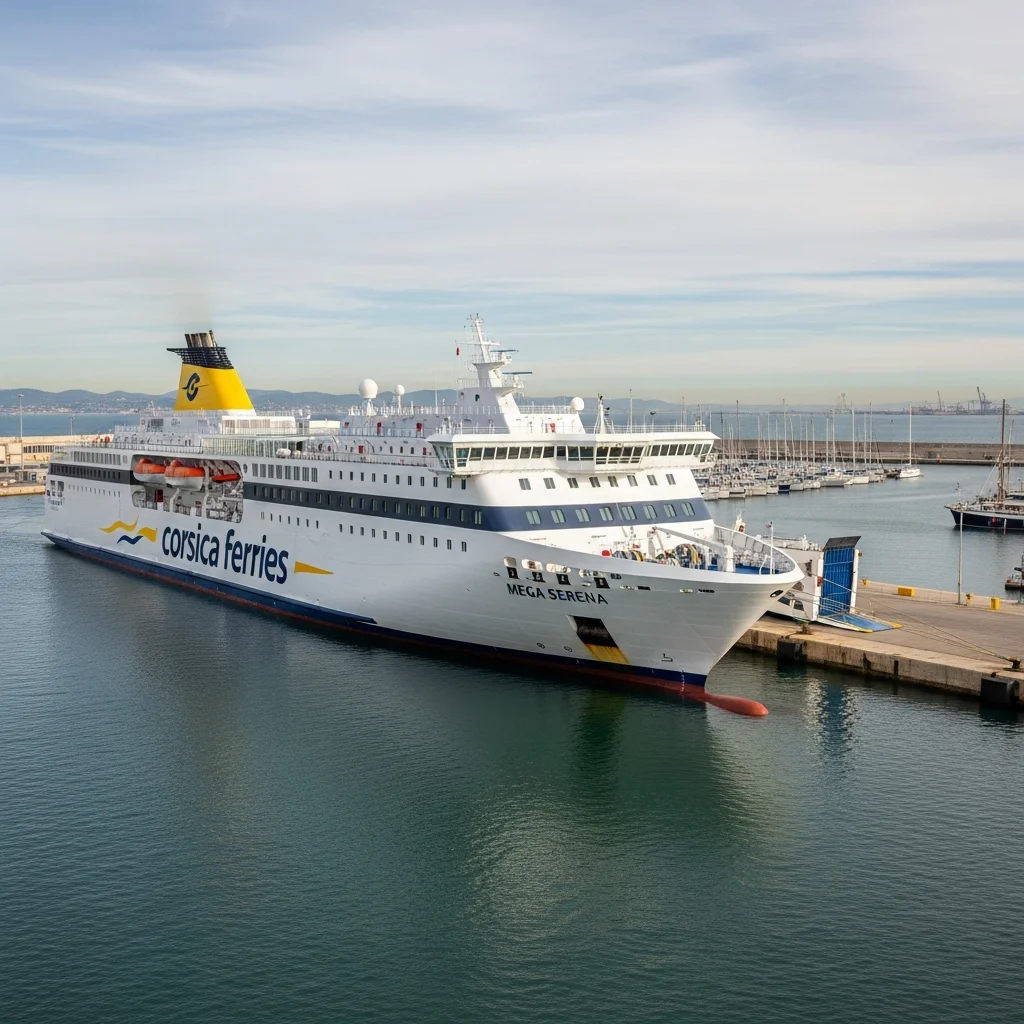 Nieuw schip Mega Serena toegevoegd aan vloot Corsica Ferries