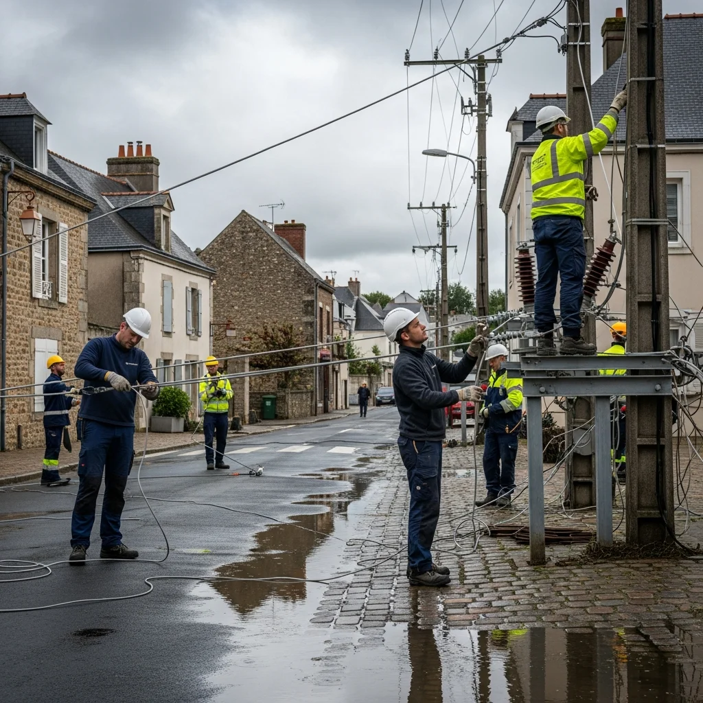 Storm en overstromingen zorgen voor langdurige stroomuitval in West-Frankrijk