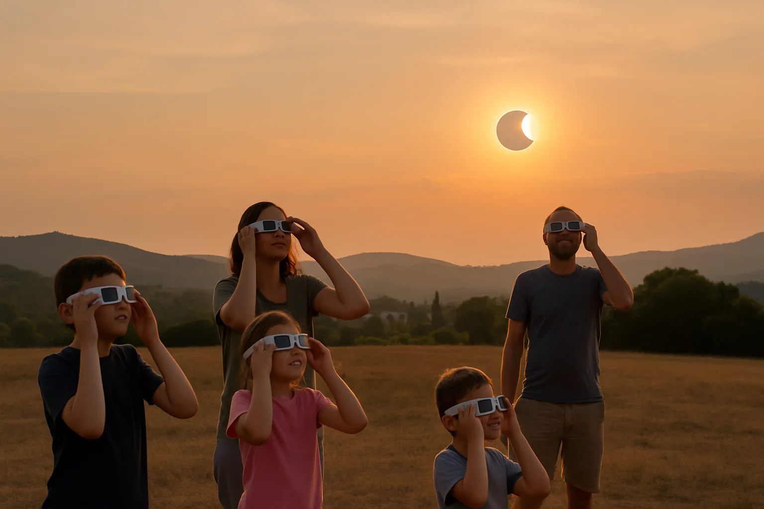 Zonsverduistering op 12 augustus: waarschuwing voor oogschade zonder speciale bescherming