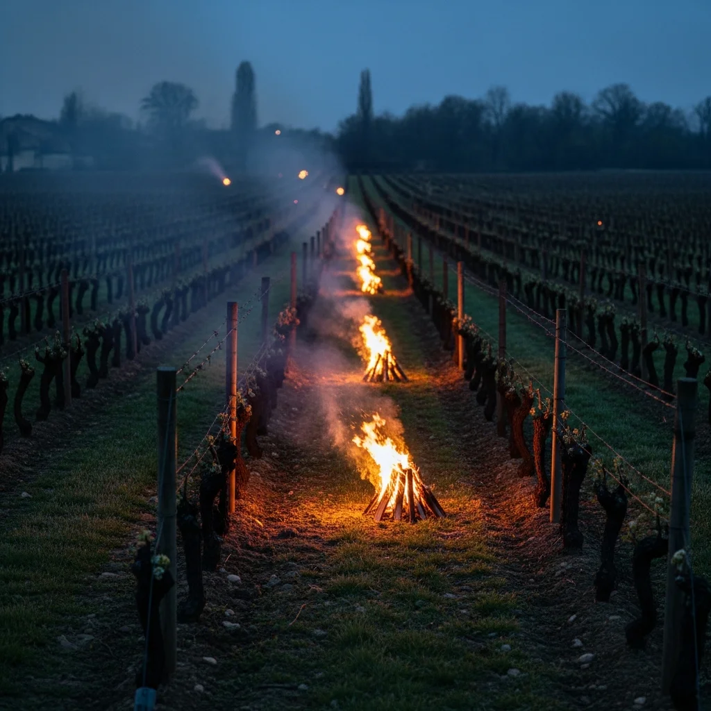Vuur in de wijngaard: brandjes tegen de lentevorst rond Figanières