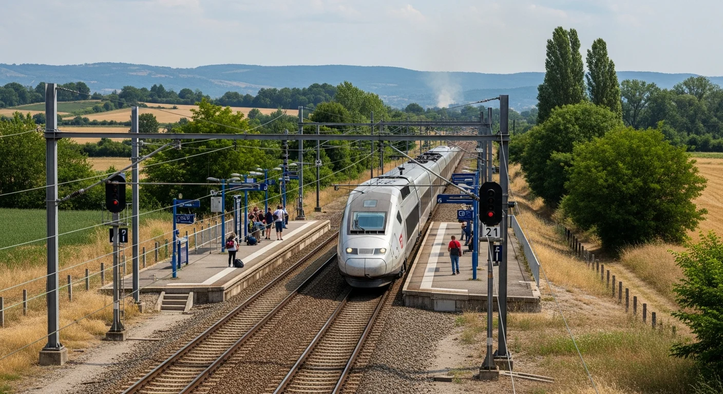 Grote vertragingen op TGV-traject tussen Parijs en Zuid-Frankrijk na brand