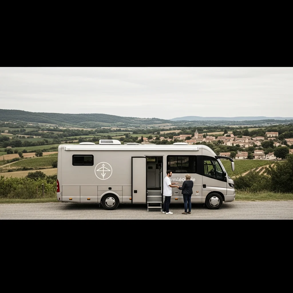 Mobiele kliniek brengt dermatologische zorg dichterbij in Franse tekortgebieden