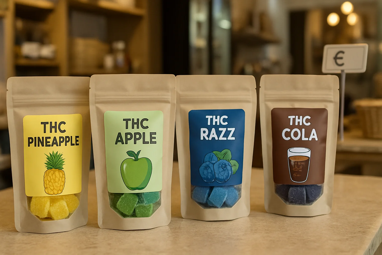 THC-gummies met te hoog gehalte uit Franse handel gehaald: waarschuwing voor consumenten
