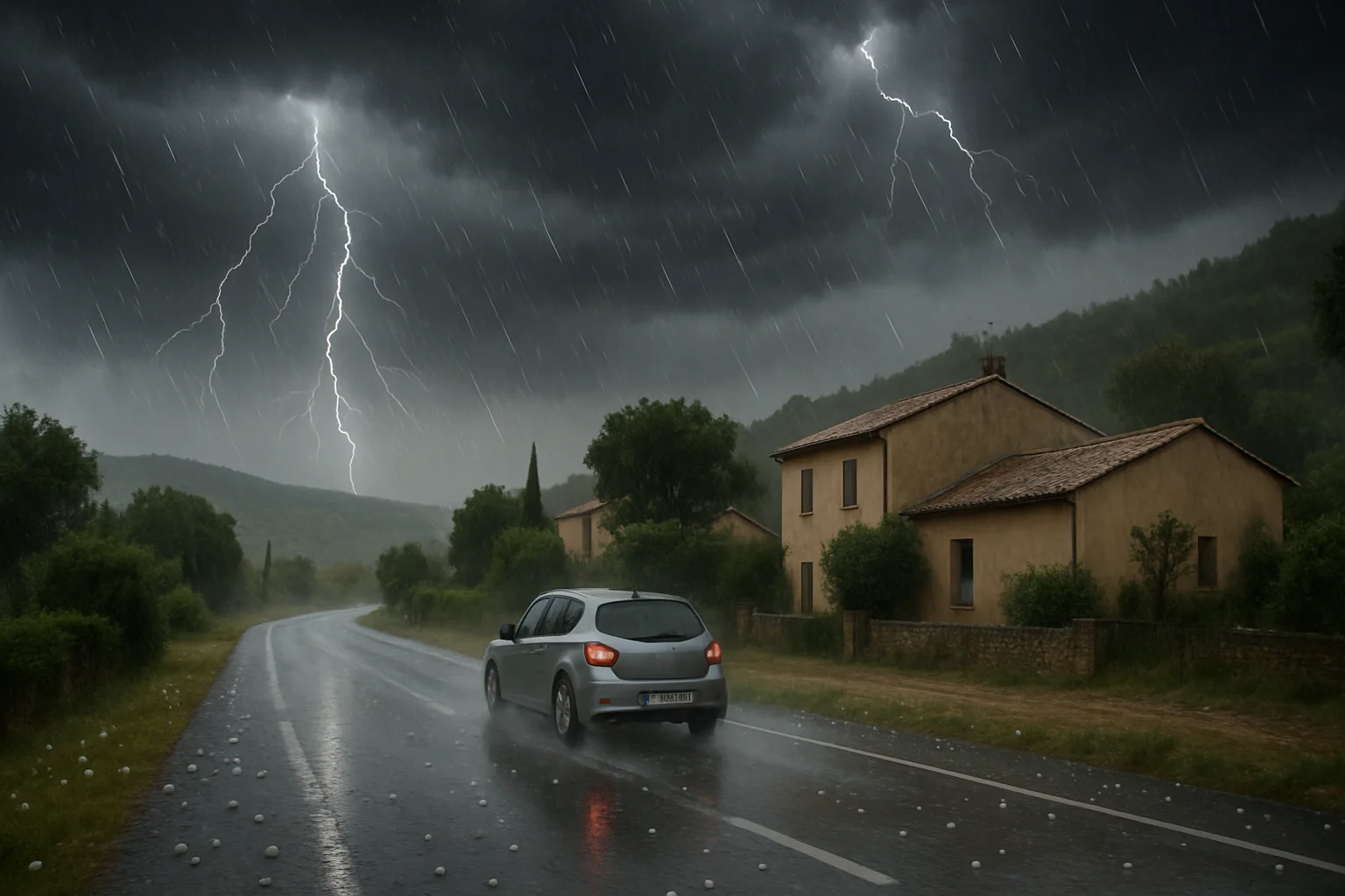 7 oktober: oranje waarschuwing voor zwaar onweer in Var