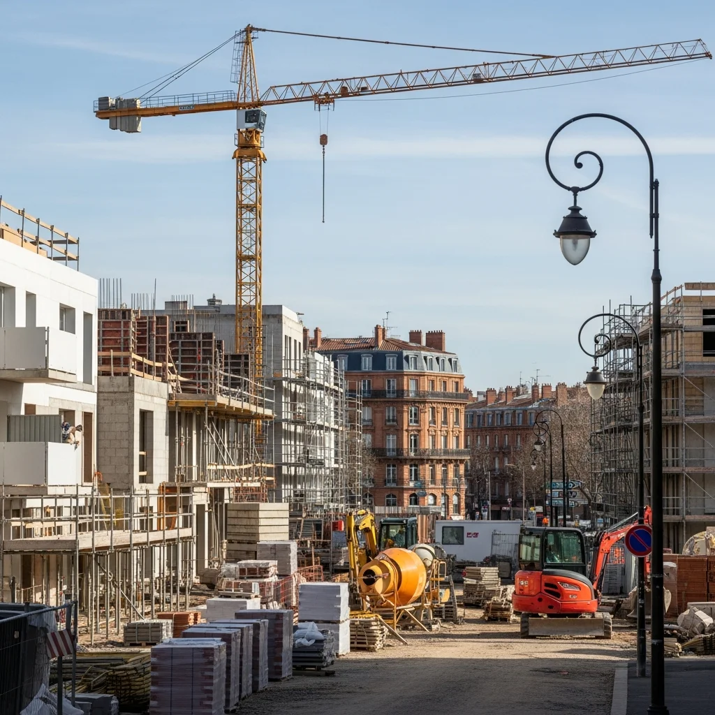 Lichte opleving nieuwbouwverkopen in Toulouse, voorzichtig herstel zichtbaar